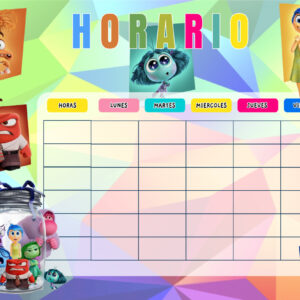 Lona horario Clase
