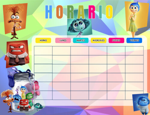 Lona horario Clase