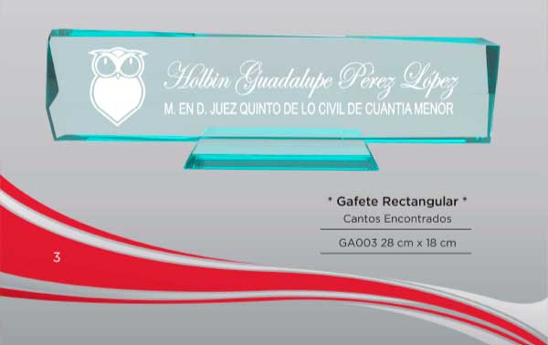 Gafete Rectangular
